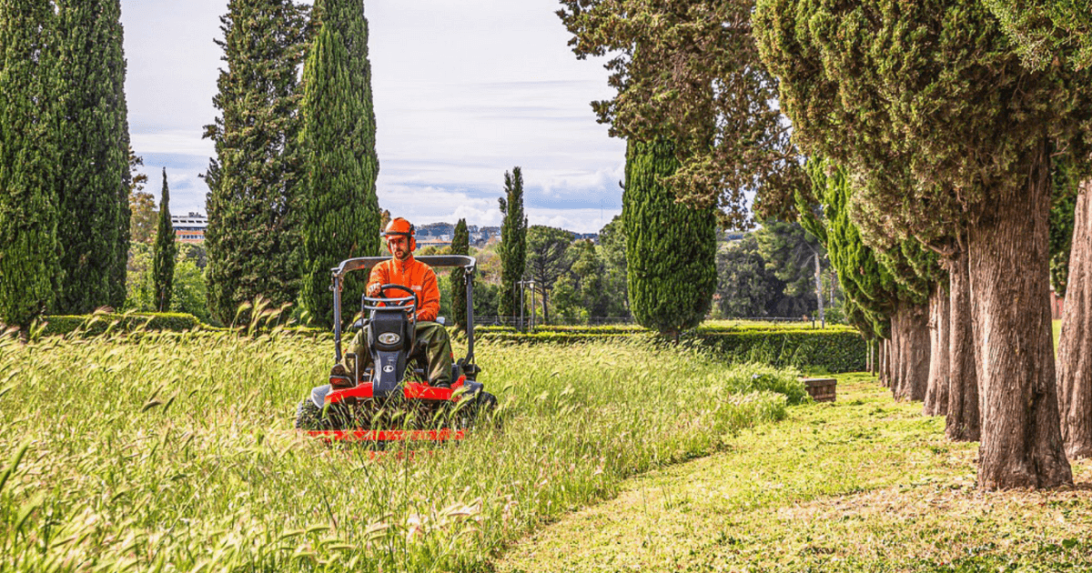 TurfForce ride-on mower